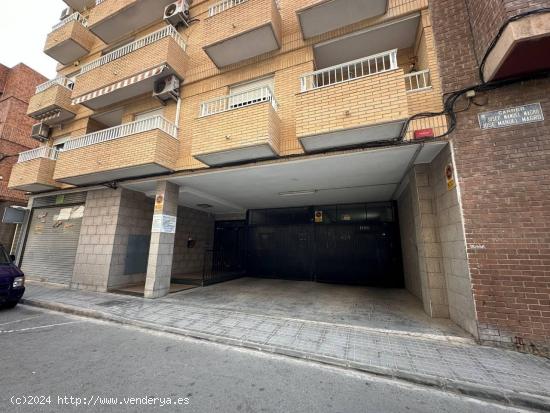 VENTA PLAZA DE GARAJE. - ALICANTE