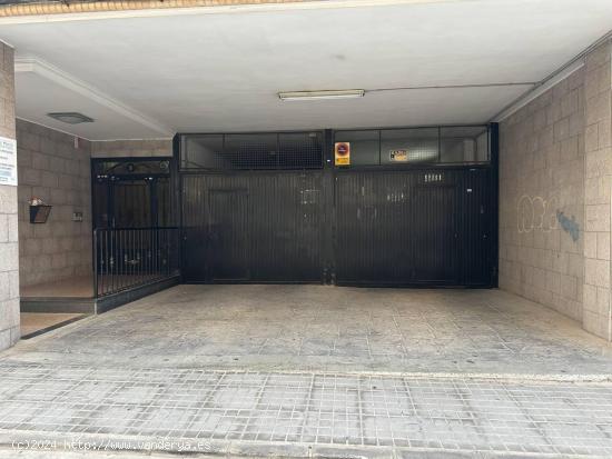 VENTA PLAZA DE GARAJE. - ALICANTE