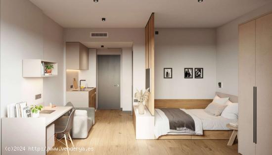 Apartamento tipo estudio en alquiler en una residencia en Sant Martí - BARCELONA