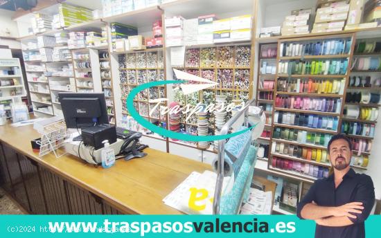 🧶MERCERÍA CON MÁS DE 80 AÑOS DE HISTORIA EN TRASPASO EN LA AVENIDA DEL PUERTO, VALENCIA. - VAL