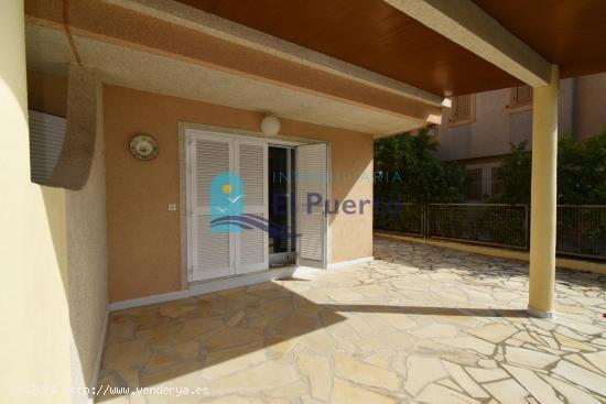 DÚPLEX EN PUERTO DE MAZARRÓN CON VISTAS AL MAR Y JARDÍN PRIVADO – REF 348 - MURCIA