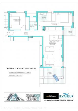 Planta segunda en exclusivo y lujoso complejo de Santa Rosalía Lake [amp ] Life Resort - MURCIA