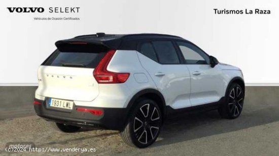 Volvo XC40 TODOTERRENO 1.5 T5 RECHARGE R-DESIGN DCT 262CV 5P de 2022 con 20.450 Km por 39.500 EUR. e