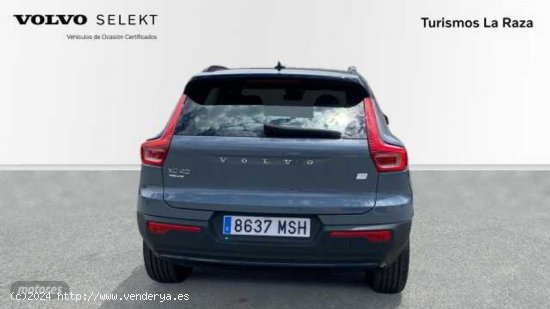 Volvo XC40 TODOTERRENO BEV 82KWH RECHARGE TWIN PLUS AWD 408CV 5P de 2024 con 1.000 Km por 47.600 EUR