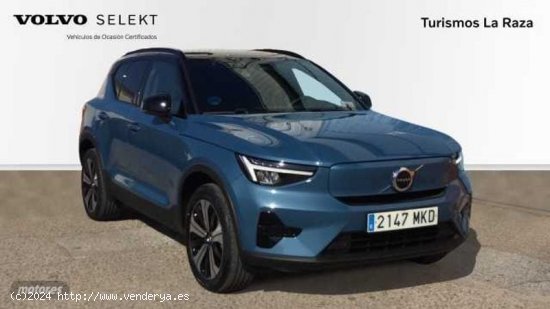 Volvo XC40 TODOTERRENO BEV 78KWH RECHARGE TWIN PLUS AWD 408CV 5P de 2023 con 2.180 Km por 46.900 EUR