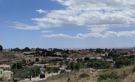 Terreno urbano en venta en el Moralet con vistas al mar - ALICANTE