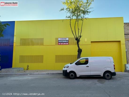 NAVE EN VENTA RECIEN REFORMADA EN P.I. FINANZAUTO - MADRID