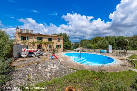 ALGAIDA! MAGNIFICA FINCA RUSTICA DE 121.000M2 CON UNA CASA DE 487M2. - BALEARES