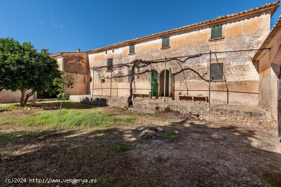 ALGAIDA : MAGNIFICA POSESION MALLORQUINA DEL SIGLO XVIII. - BALEARES