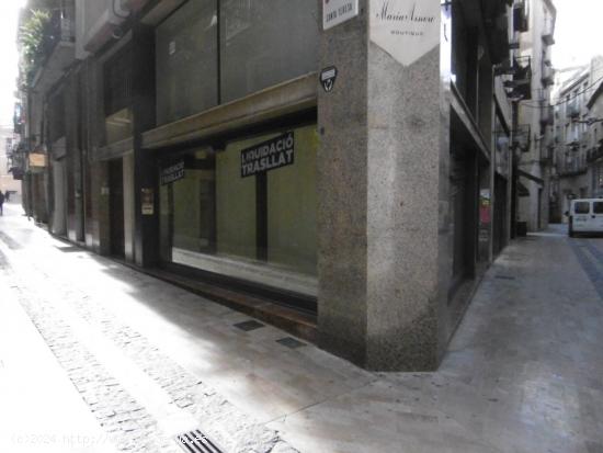 Local comercial en pleno centro de Tortosa de 90m2 - TARRAGONA