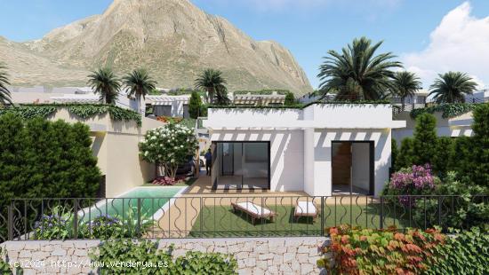 POLOP HILLS: villas independientes con vistas al mar en Polop, a 10 min de Benidorm y Altea - ALICAN