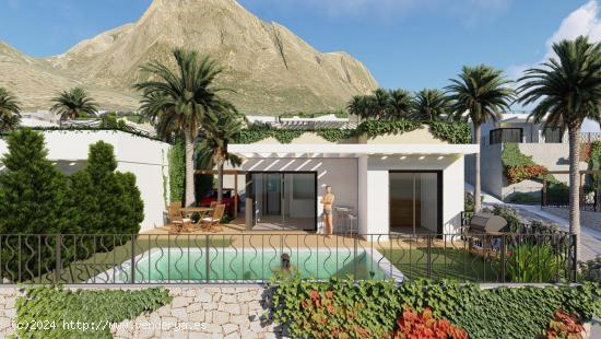 POLOP HILLS: villas independientes con vistas al mar en Polop, a 10 min de Benidorm y Altea - ALICAN