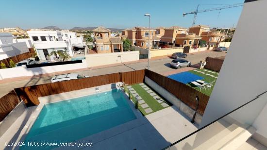 MODERNA VILLA DE OBRA NUEVA EN TORREPACHECO! - MURCIA