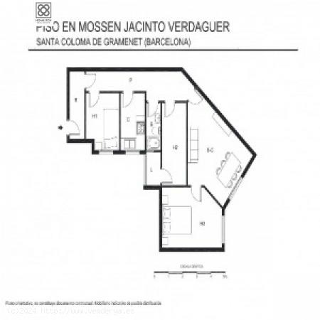  PISO EN VENTA C/ MOSSEN JACINT VERDAGUER - BARCELONA 