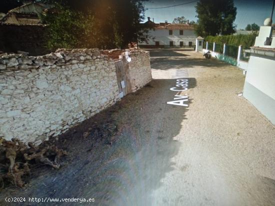 TERRENO URBANO EN PEDANIA CASAS DE PEÑA EN VILLARROBLEDO - ALBACETE