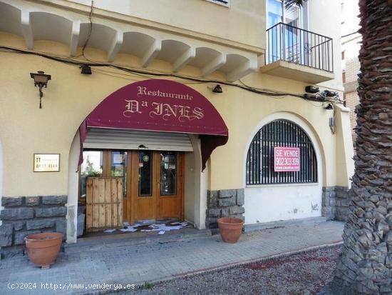 LOCAL A LA VENTA ACONDICIONADO COMO RESTAURANTE EN PASEO RUISEÑORES DE ZARAGOZA - ZARAGOZA