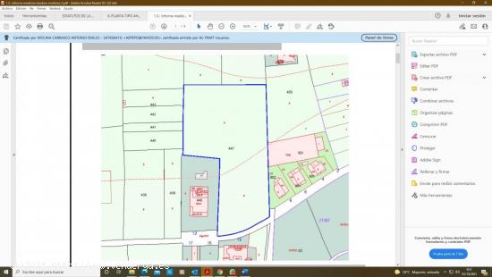  Parcela para construir 2 casas independientes en Murcia a la venta - MURCIA 