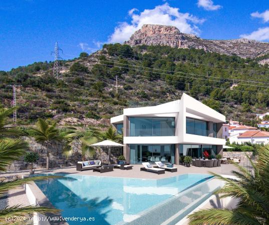 Nueva Promocion en Calpe de 6 Villas de lujo modernas e independientes con vistas al mar - ALICANTE