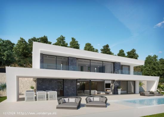 Moderna, magnífica villa de alta gama en Moraira - ALICANTE