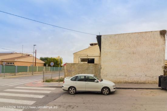 PARCELA URBANA EN VENTA CON  510M2 DE SUPERFICIE EN BIGASTRO - ALICANTE