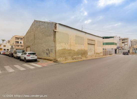 PARCELA URBANA EN VENTA CON  510M2 DE SUPERFICIE EN BIGASTRO - ALICANTE