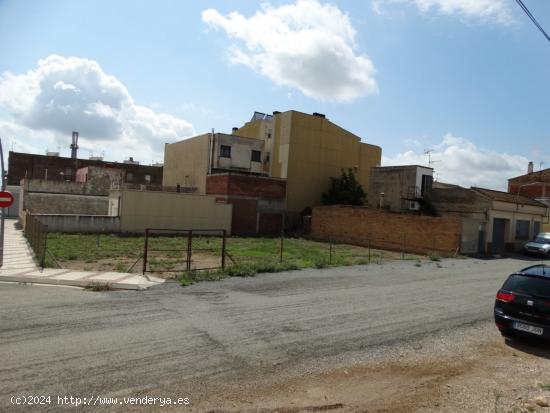 SOLAR URBANO ESQUINERO EN L'ALDEA - TARRAGONA