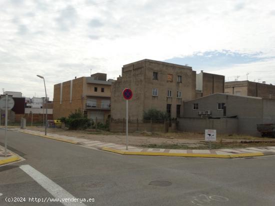 SOLAR URBANO ESQUINERO EN L'ALDEA - TARRAGONA