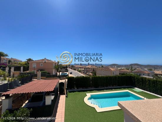 Gran villa de lujo independiente en zona Sierra Cortina de Finestrat con vistas al mar. - ALICANTE