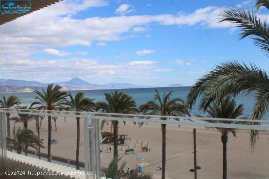 Piso en venta primera línea de la playa de San Juan - ALICANTE