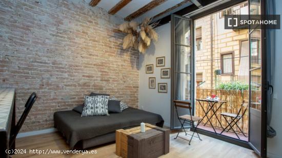 Apartamento De 1 Dormitorio En Ciutat Vella - BARCELONA