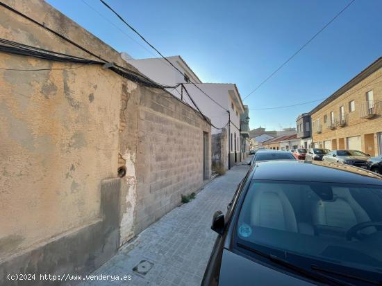 OPORTUNIDAD: SOLAR DISPONIBLE EN BARRIO DE BENIMAMET... - VALENCIA