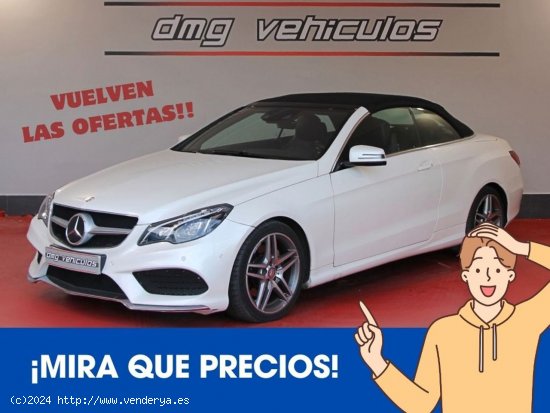  Mercedes Clase E Cabrio E 200 AMG 184Cv 2p - Rubí 