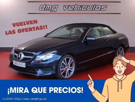  Mercedes Clase E Cabrio E 200 AMG 184Cv 2p - Rubí 