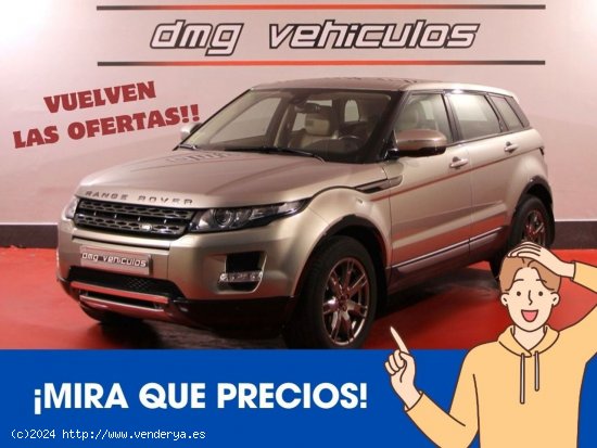  Land-Rover Range Rover Evoque 2.2L TD4 4x4 Prestige 5p. 150Cv - Rubí 