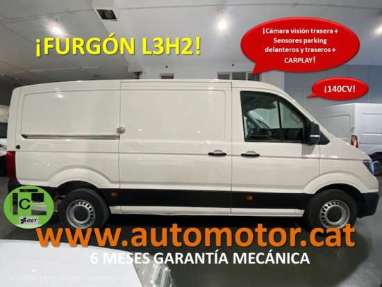  Volkswagen Crafter Furgon L3H2 2.0 TDI SCR 35 BM 140cv - GARANTIA MECANICA - Barcelona 