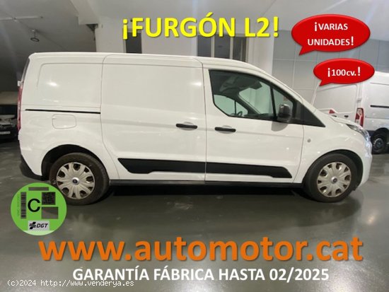  Ford Transit Connect FT Van 1.5 TDCi EcoBlue S&S L2 210 Trend 100cv - GARANTIA FÁBRICA 02/2025 - Ba 