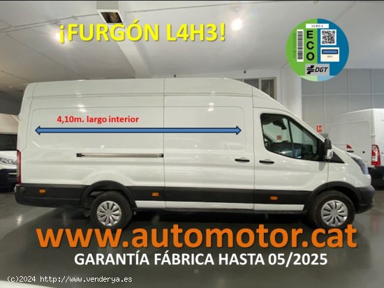  Ford Transit FT 350 L4 Van MHEV Trend Tracción Trasera 130 - GARANTIA FÁBRICA 08/2025 - Barcelona 