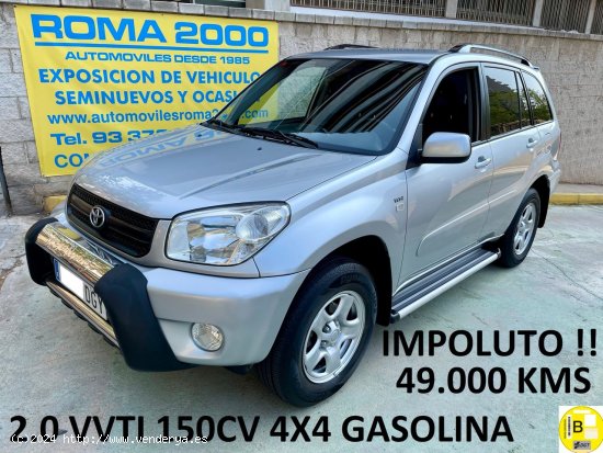 Toyota Rav4 2.0 VVT I LUNA 4X4 SOLO 49.900 KMS - Barcelona