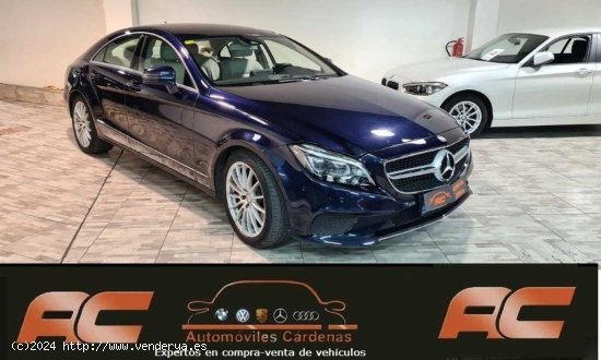 Mercedes Clase CLS 400 FAROS LED-NAVEGADOR GPS-TEPICERI EN CUERO BEIGE - Mataró