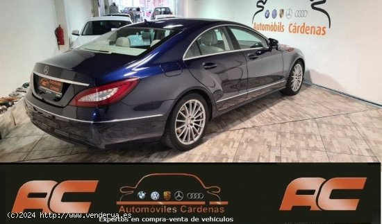 Mercedes Clase CLS 400 FAROS LED-NAVEGADOR GPS-TEPICERI EN CUERO BEIGE - Mataró