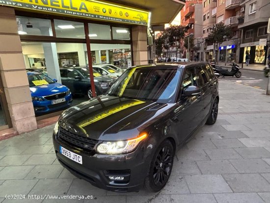 Land-Rover Range Rover Sport Sport Hybrid 305 cv + 45 cv (eléctrico). Full equip. 7 plazas. Pegatin