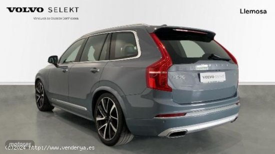 Volvo XC 90 XC90 B5 (D5) AWD Inscription 7 asientos de 2020 con 93.161 Km por 46.900 EUR. en Lleida