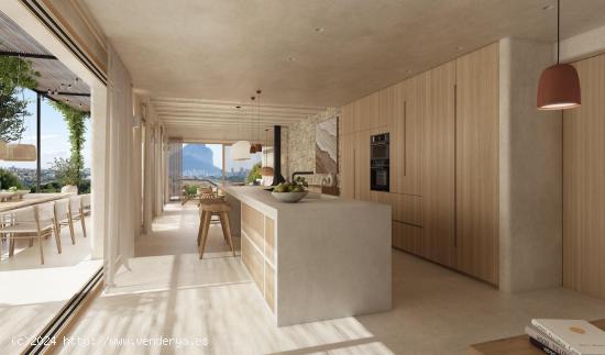 ▷Lujosa Villa de Nueva Construcción con Piscina y Vistas al Mar en Calpe, Costa Blanca. - ALICANT