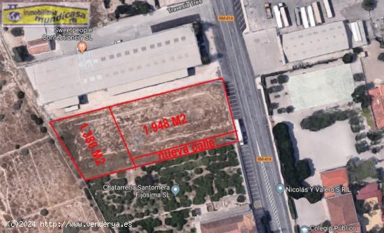  Parcela solar ideal para inversión inmobiliaria en las cercanías de Santomera - MURCIA 