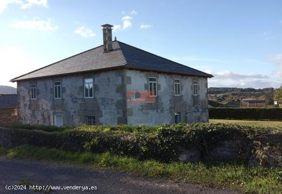  SE VENDE CASA DE PIEDRA PRÓXIMA A CALDE!!! - LUGO 