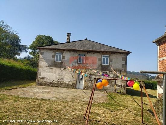 SE VENDE CASA DE PIEDRA PRÓXIMA A CALDE!!! - LUGO