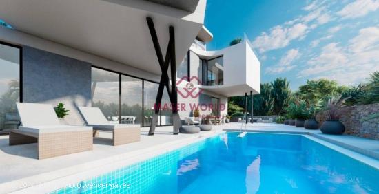 VILLA DE LUJO DE OBRA NUEVA EN CAMPOAMOR - ALICANTE