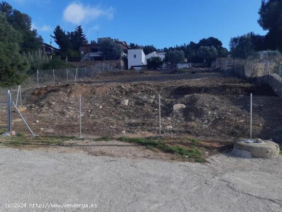 PARCELA DE 772M2 PRÁCTICAMENTE LLANA, CON VISTAS MUY DESPEJADAS Y SOLEADA DURANTE TODO EL DÍA - TA