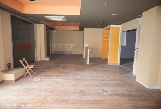 Local comercial en Elche zona Plaza de Castilla, 150 m. de superficie - ALICANTE