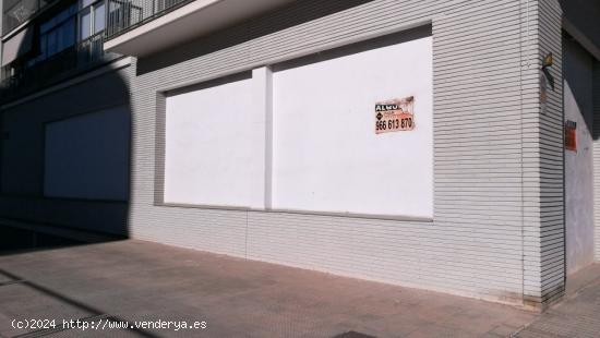 Local comercial en Elche zona Porcelanosa, 185 m. de superficie - ALICANTE